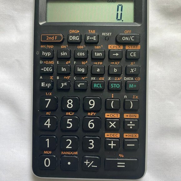 Sharp Scientific Calculator Model EL-501XT Handheld Working Battery Operated - Picture 4 of 6